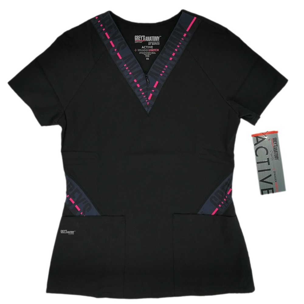 Grey's Anatomy Scrub Top GVST017-BBPS